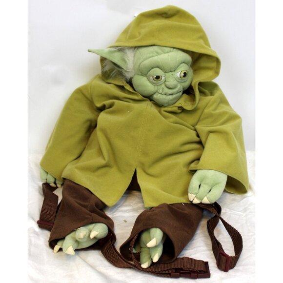 Disney Parks Edition Yoda Plush Backpack Buddy Jedi Master 24\